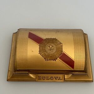 Bulova Gold Box with Red Accent